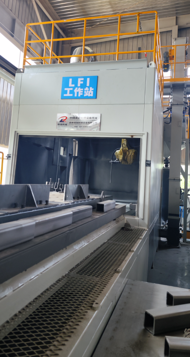 五家渠喷砂机在航空航天部件的精密处理